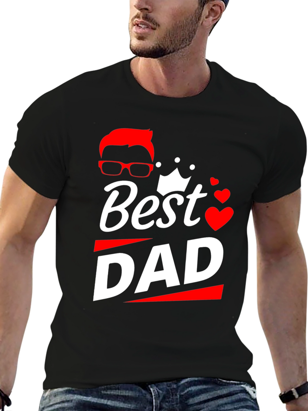 Best Dad Ever Graphic T-Shirt