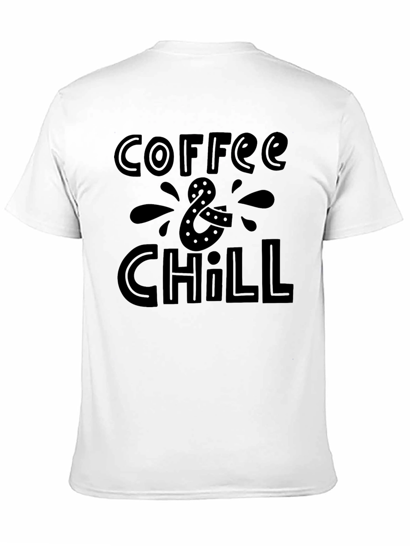 Coffee & Chill Graphic T-Shirt - Casual Comfort