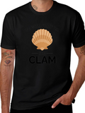 Be a Clam T-Shirt - Funny Graphic Tee