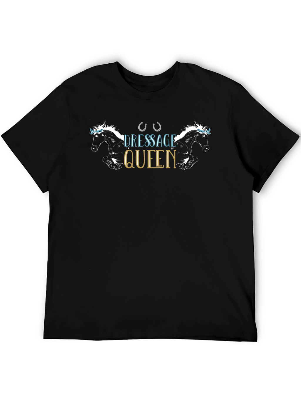 Dressage Queen Horse Graphic Tee