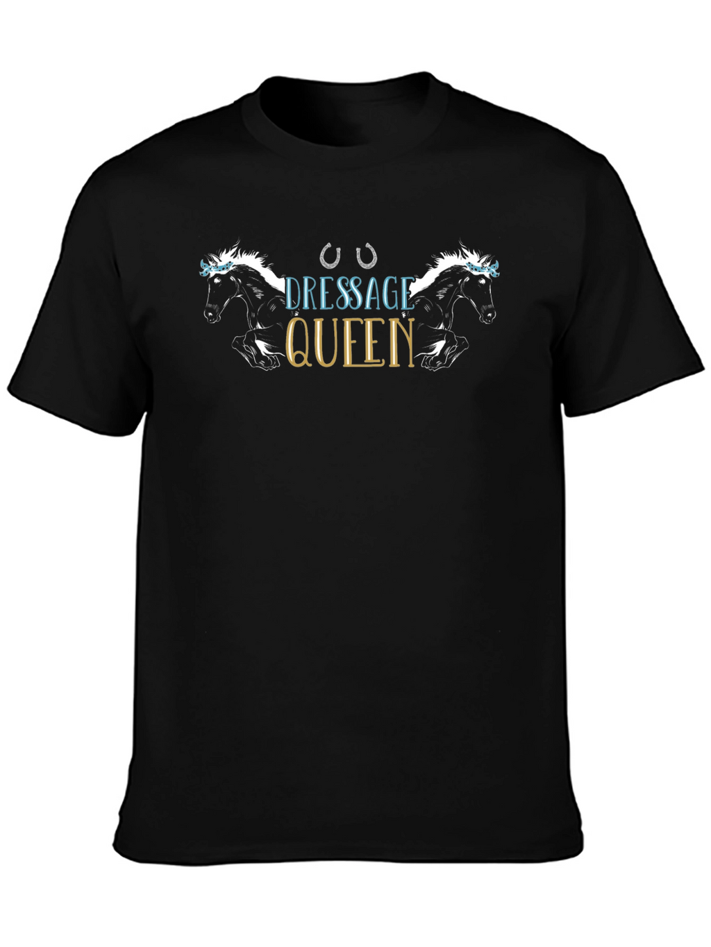 Dressage Queen Horse Graphic Tee