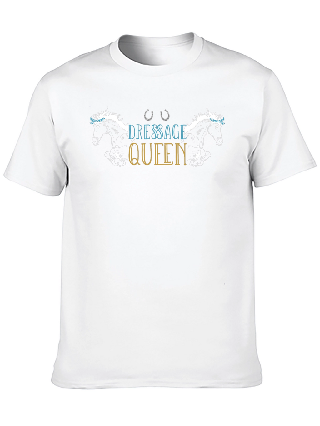 Dressage Queen Horse Graphic Tee