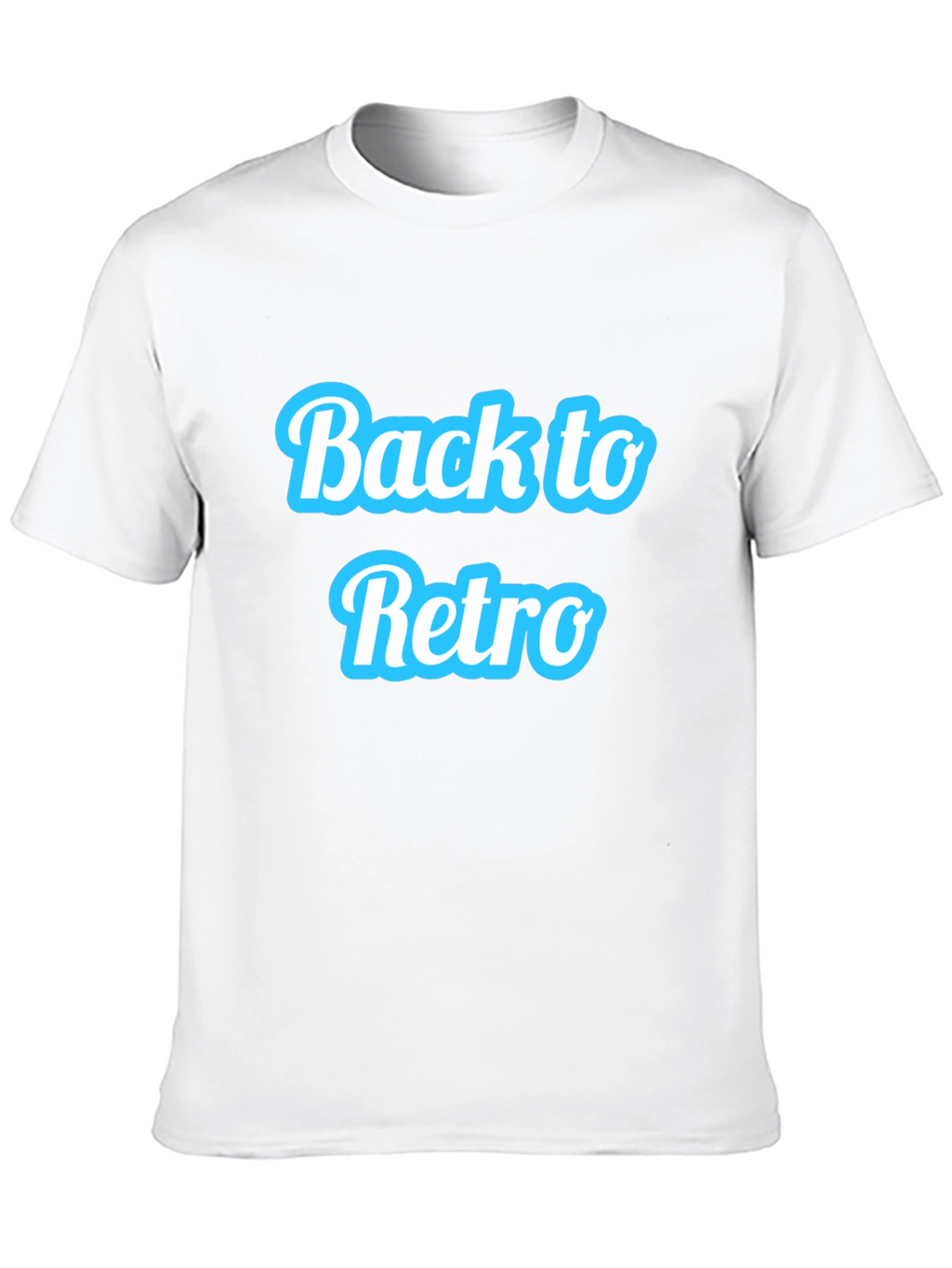 Back to Retro Black Graphic Tee