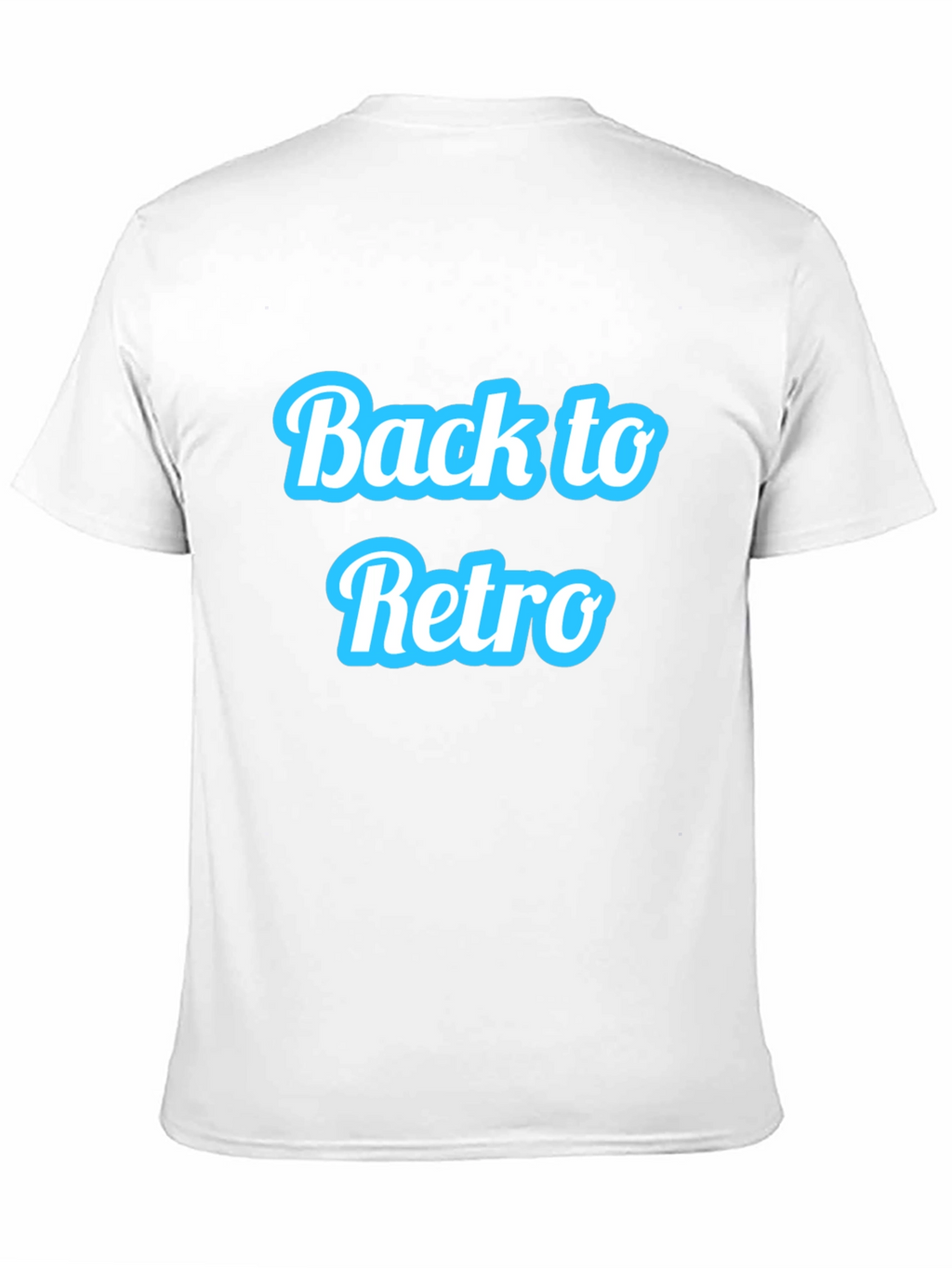 Back to Retro Black Graphic Tee