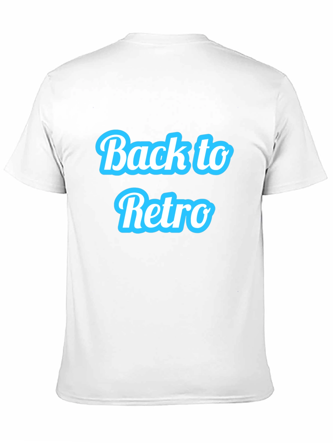 Back to Retro Black Graphic Tee