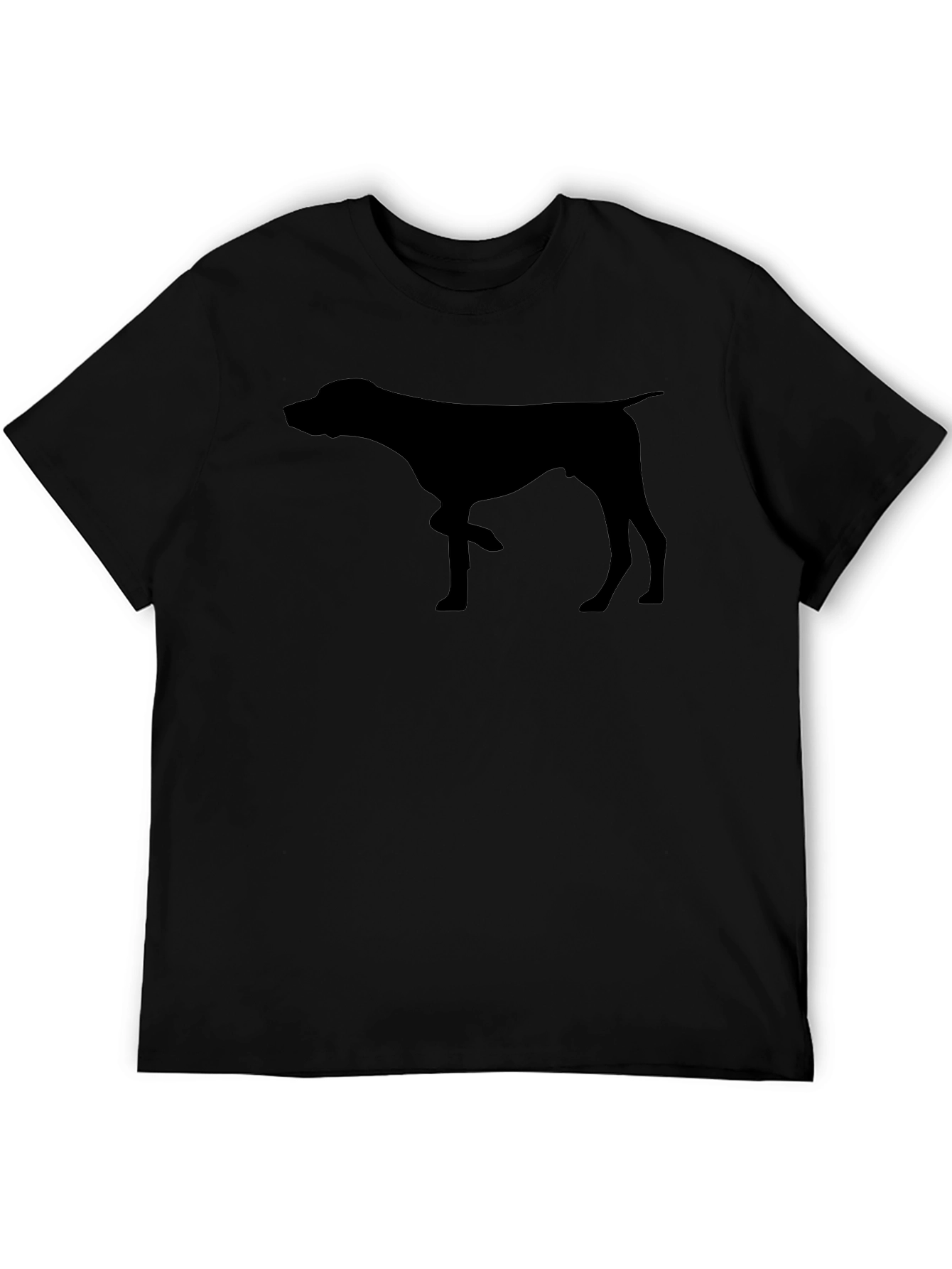 Pointer Dog Silhouette Graphic T-Shirt