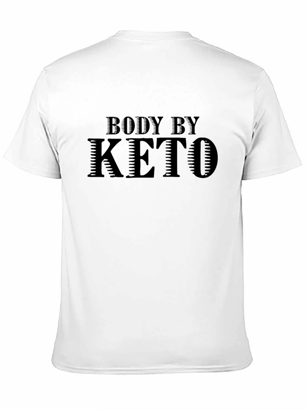 Body By Keto Black Graphic T-Shirt