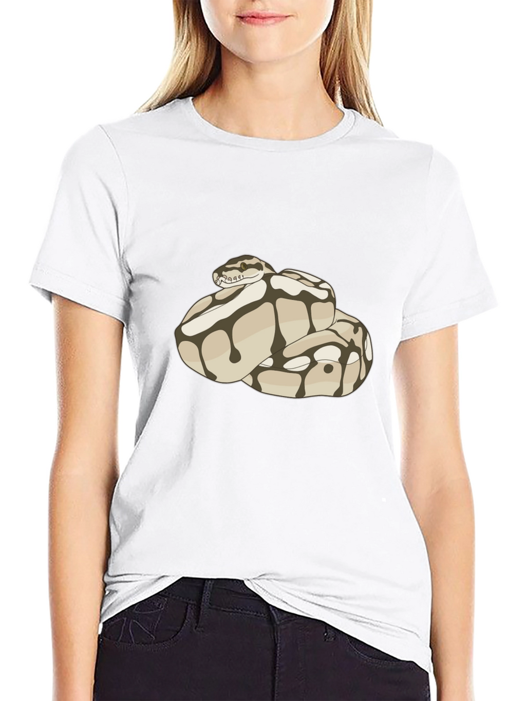 Snake Graphic T-Shirt - Reptile Lover Tee