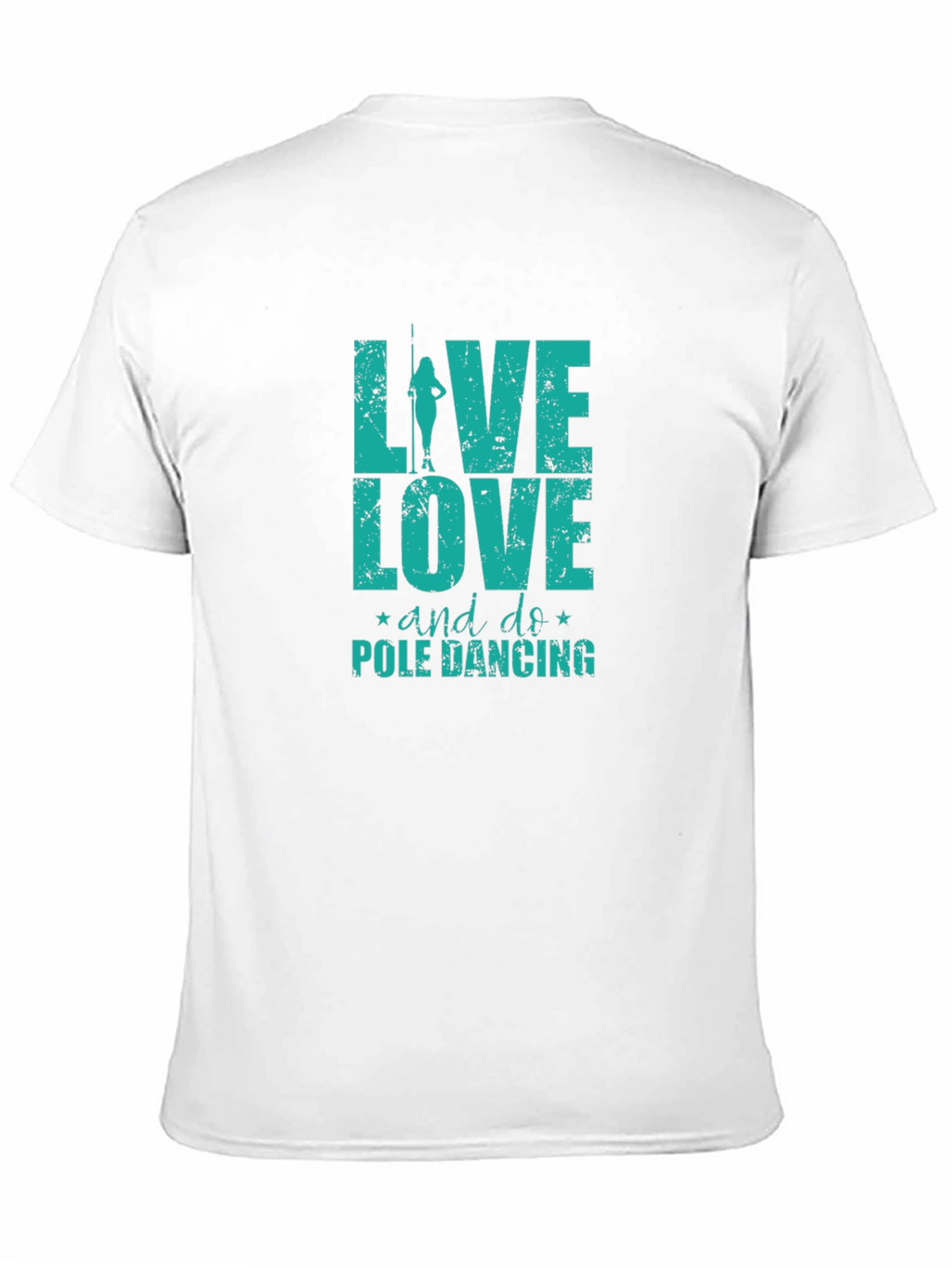 Live Love Pole Dance Black Graphic Tee