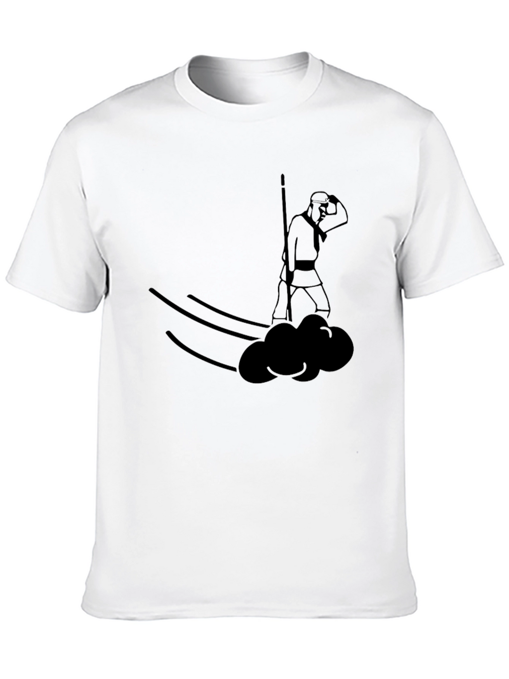 Cloud Rider Tee - Unique Graphic T-Shirt