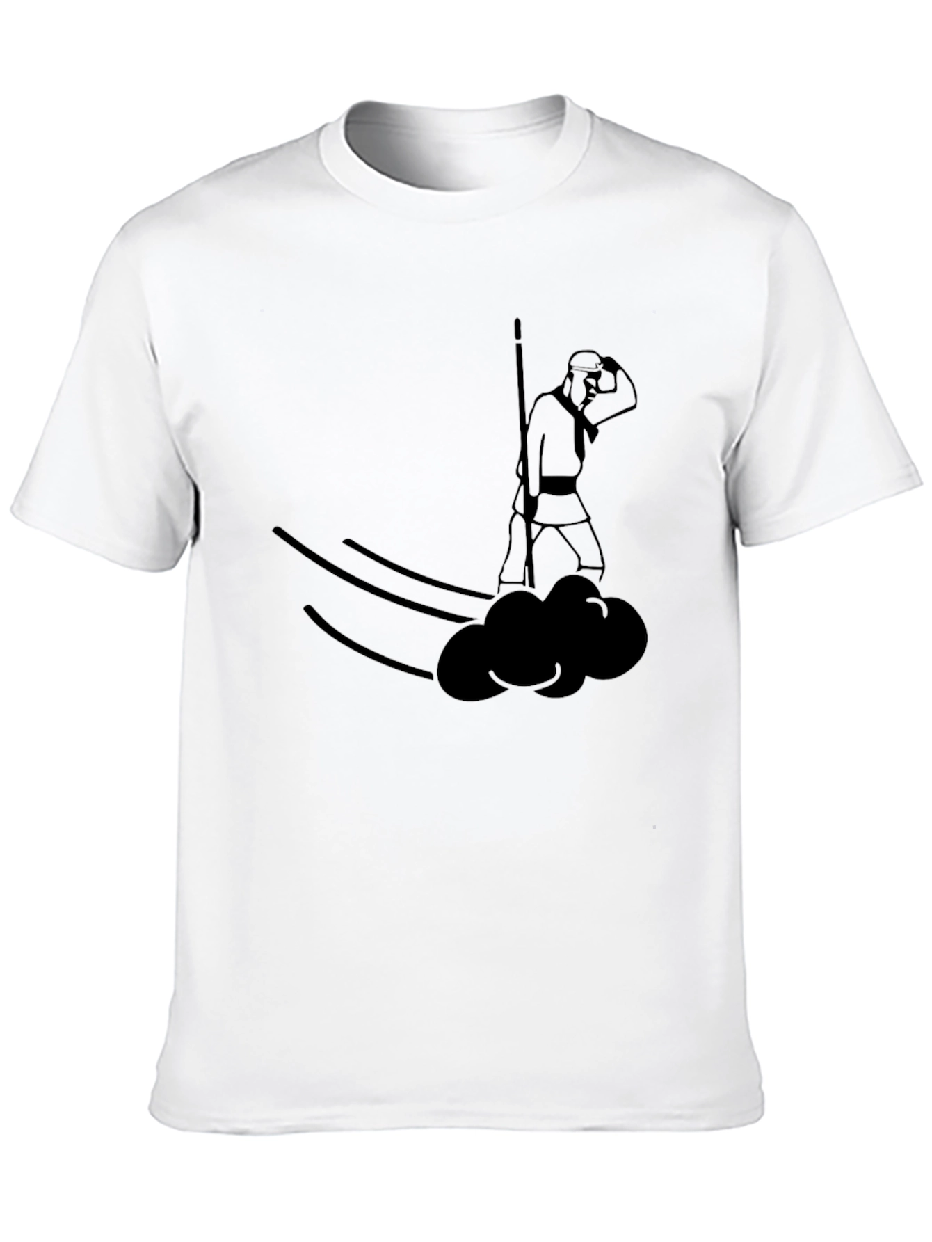 Cloud Rider Tee - Unique Graphic T-Shirt