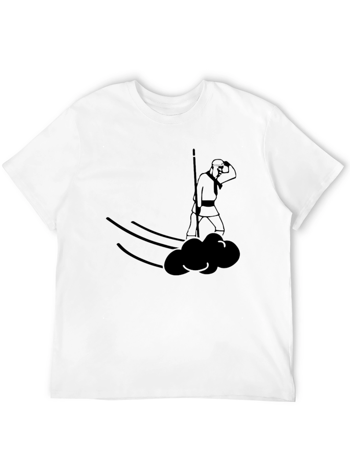 Cloud Rider Tee - Unique Graphic T-Shirt