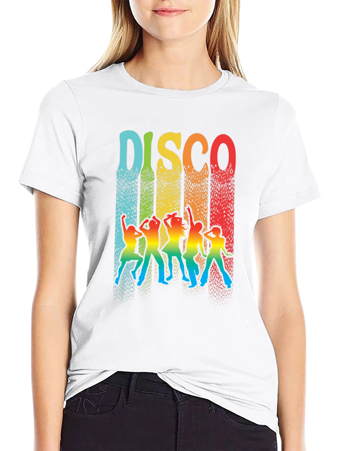 Retro Disco Dancer T-Shirt - 70s Style Tee