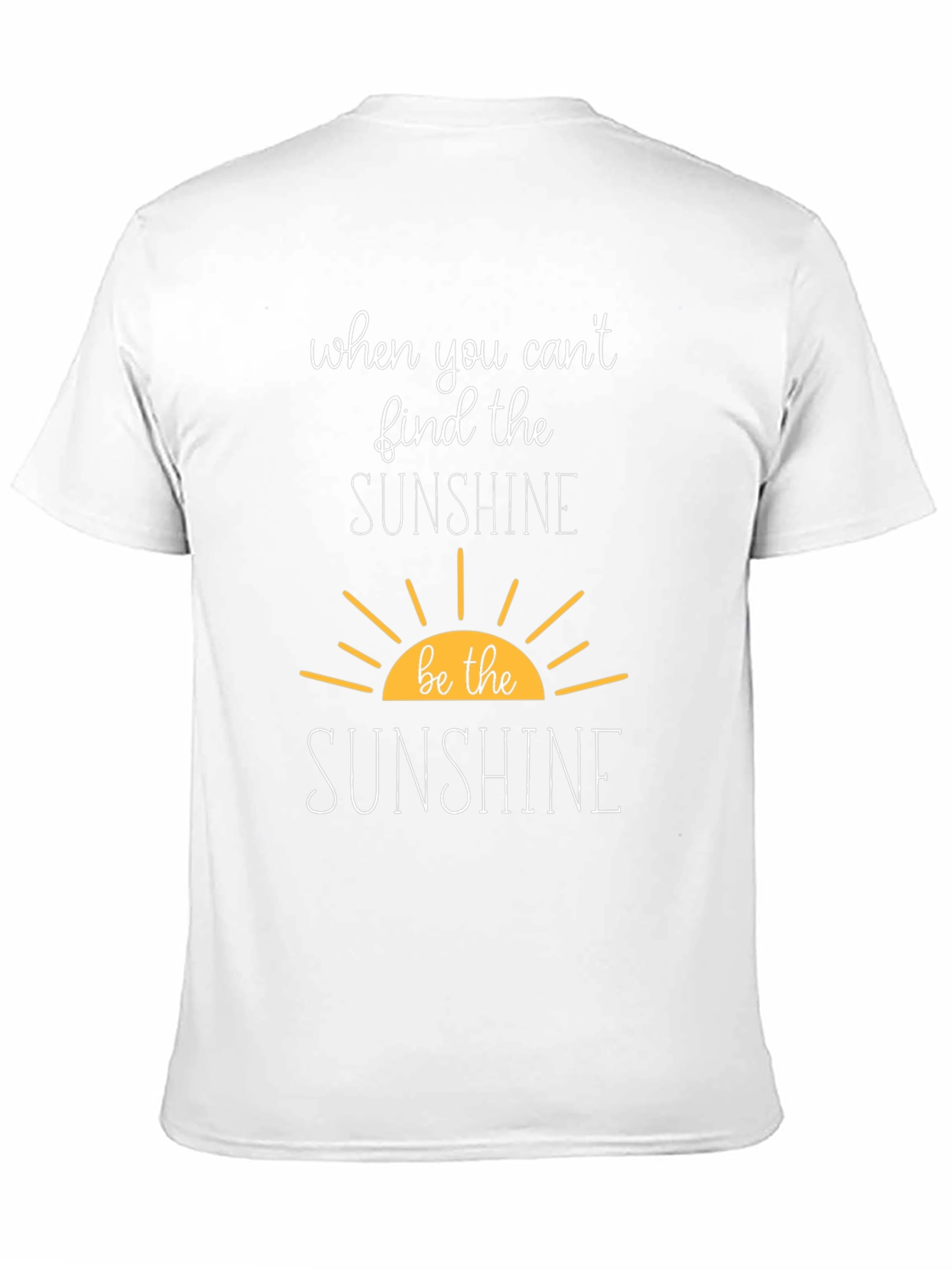 Be The Sunshine Graphic Tee - Inspirational T-Shirt