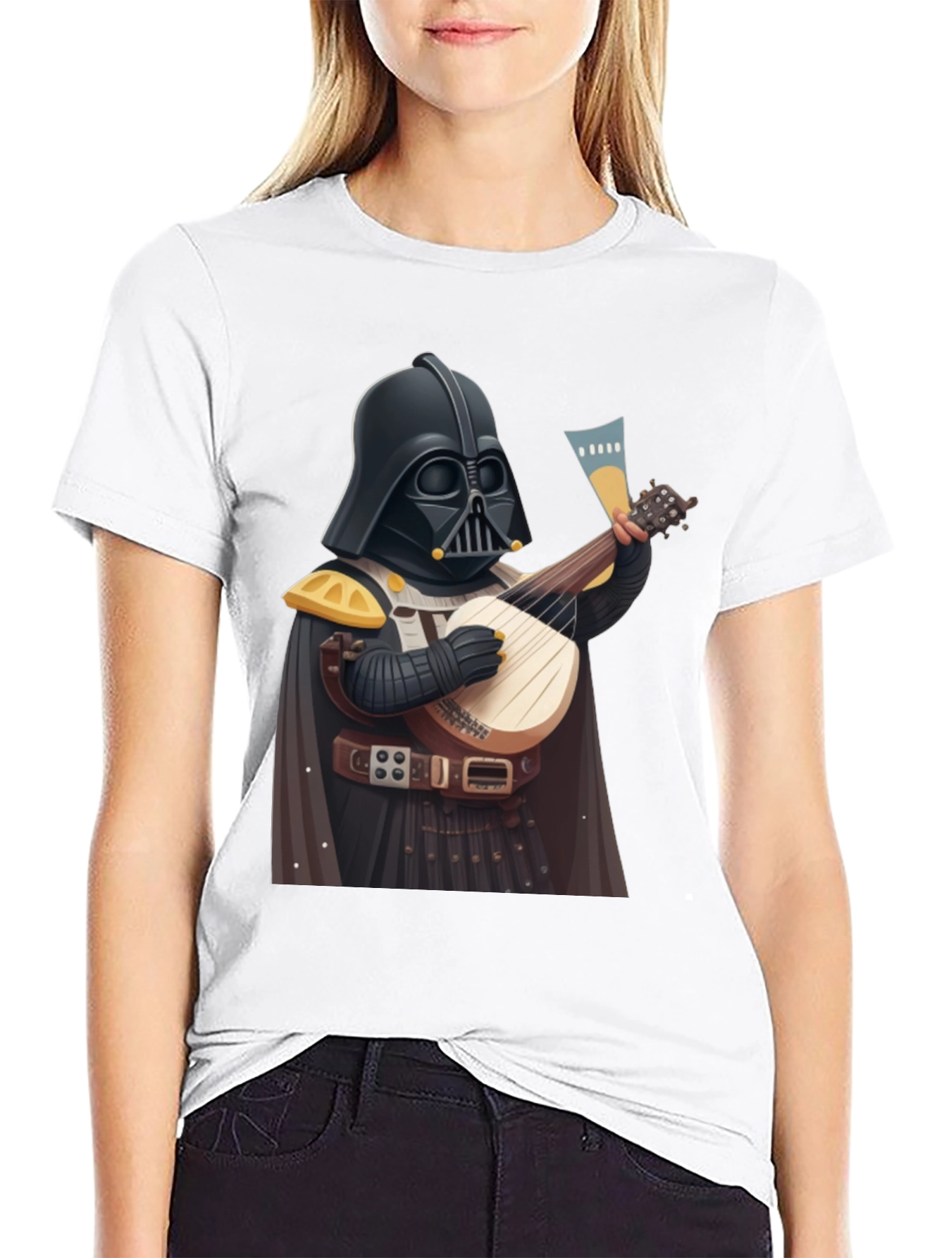 Darth Vader Banjo Graphic T-Shirt