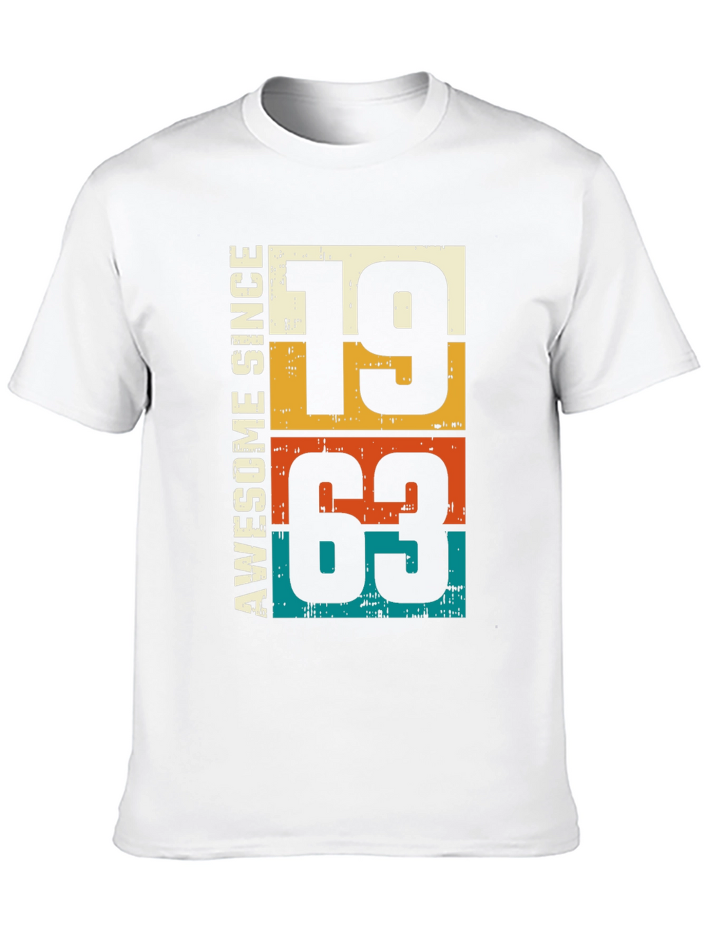 Awesome Since 1963 T-Shirt - Birthday Gift