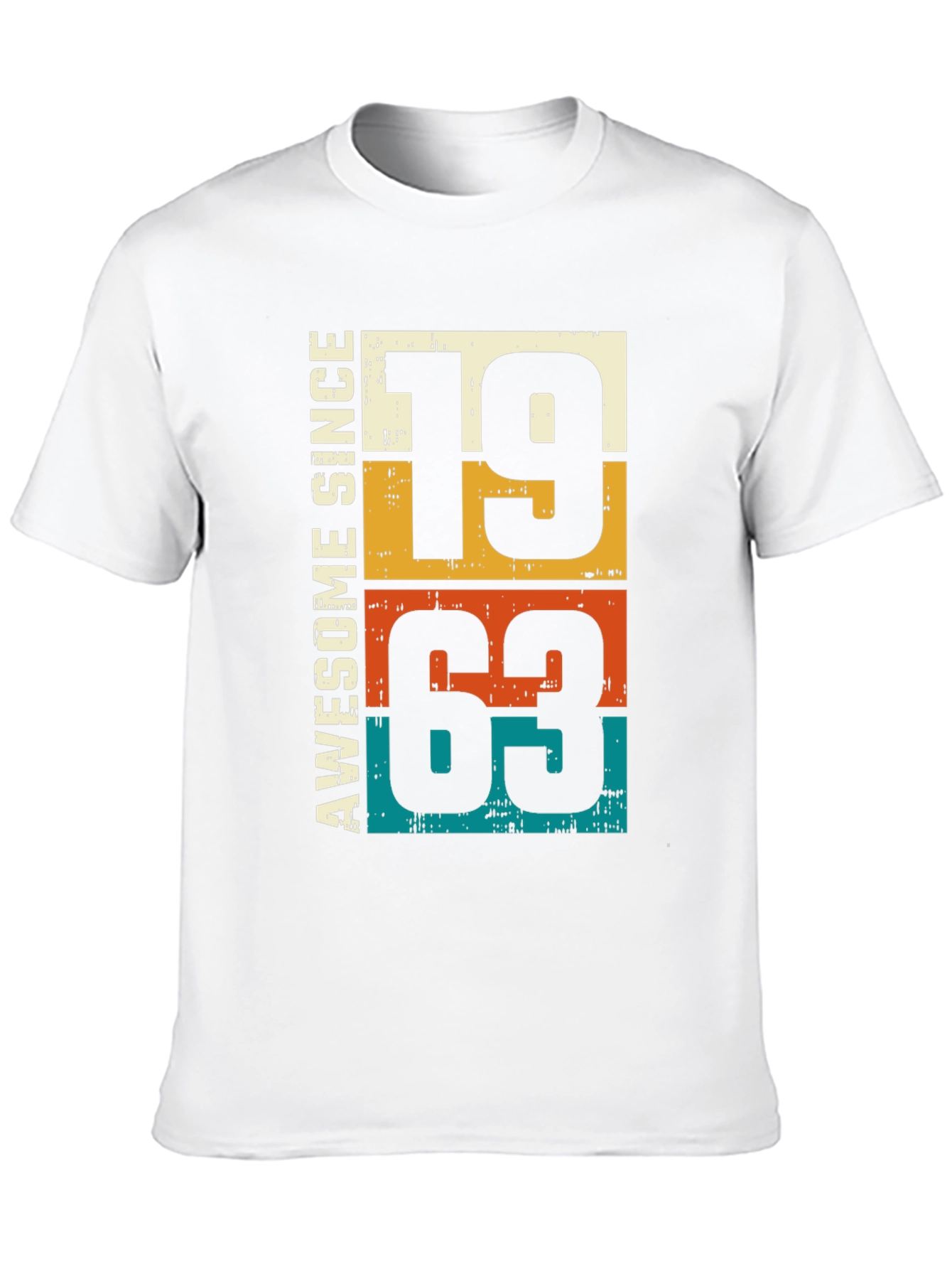 Awesome Since 1963 T-Shirt - Birthday Gift