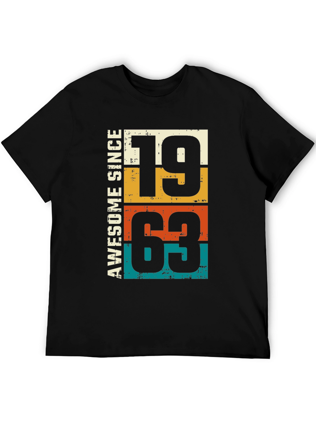 Awesome Since 1963 T-Shirt - Birthday Gift