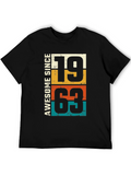 Awesome Since 1963 T-Shirt - Birthday Gift