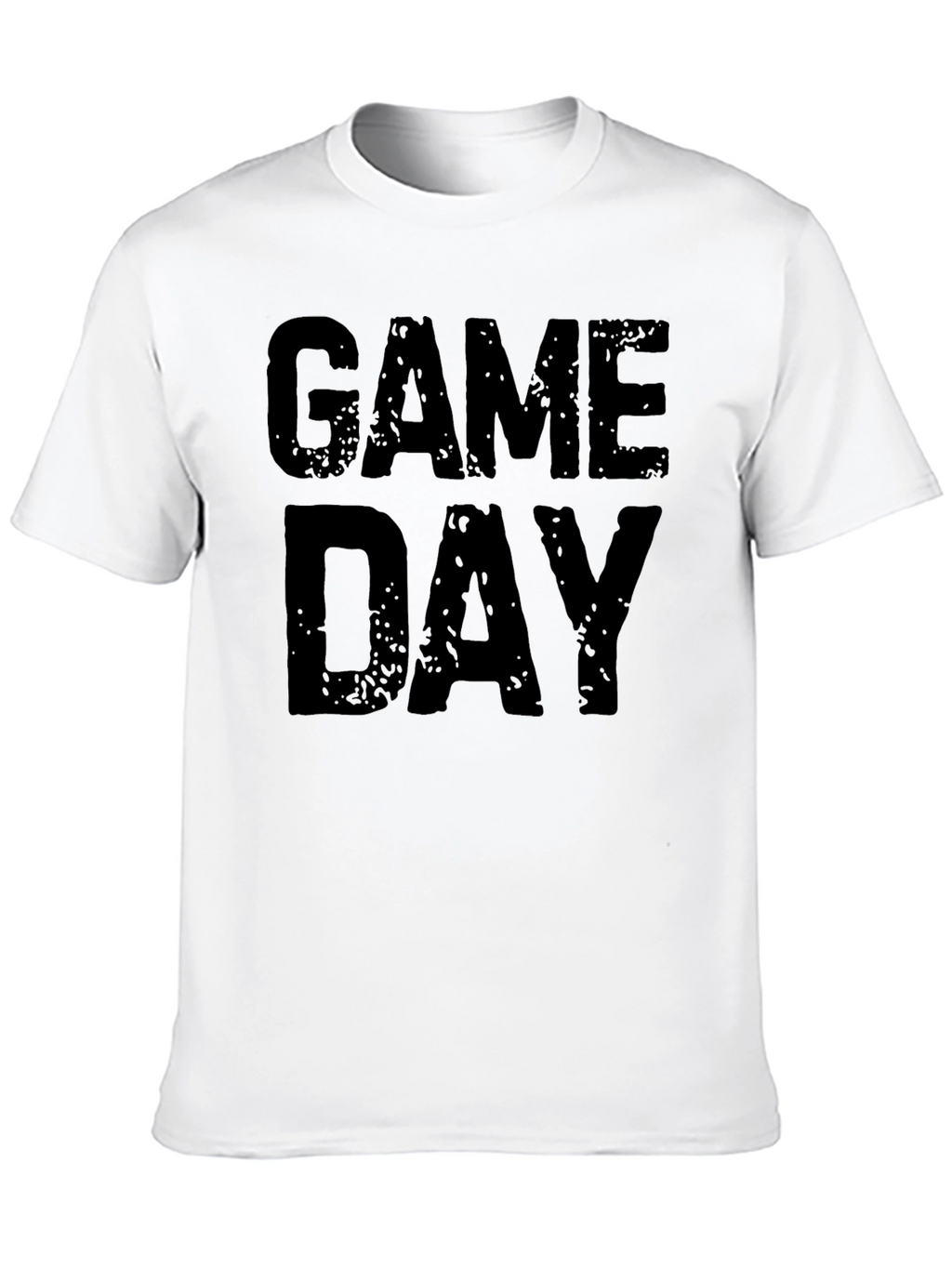 Game Day T-Shirt - Black Graphic Tee