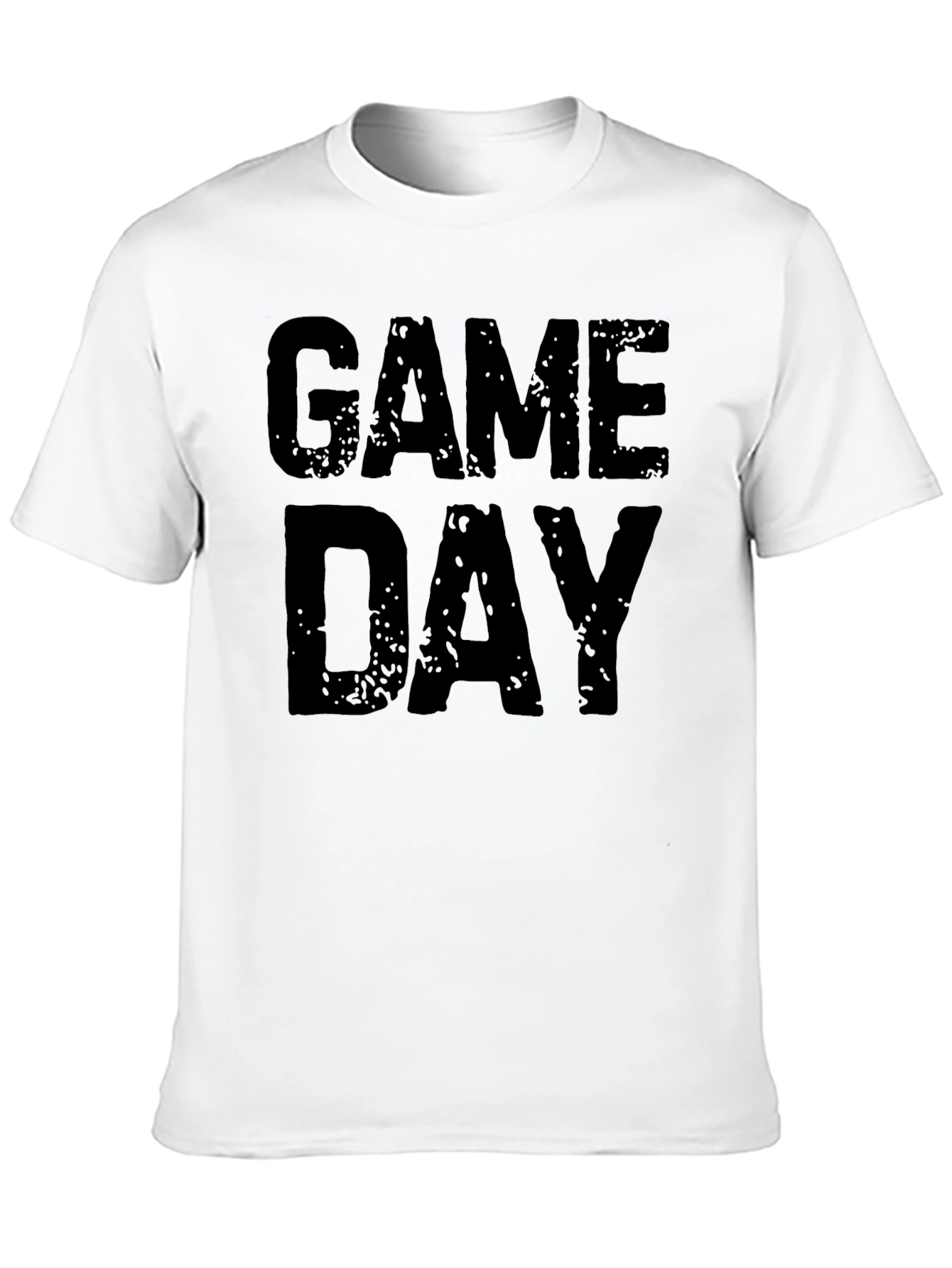 Game Day T-Shirt - Black Graphic Tee