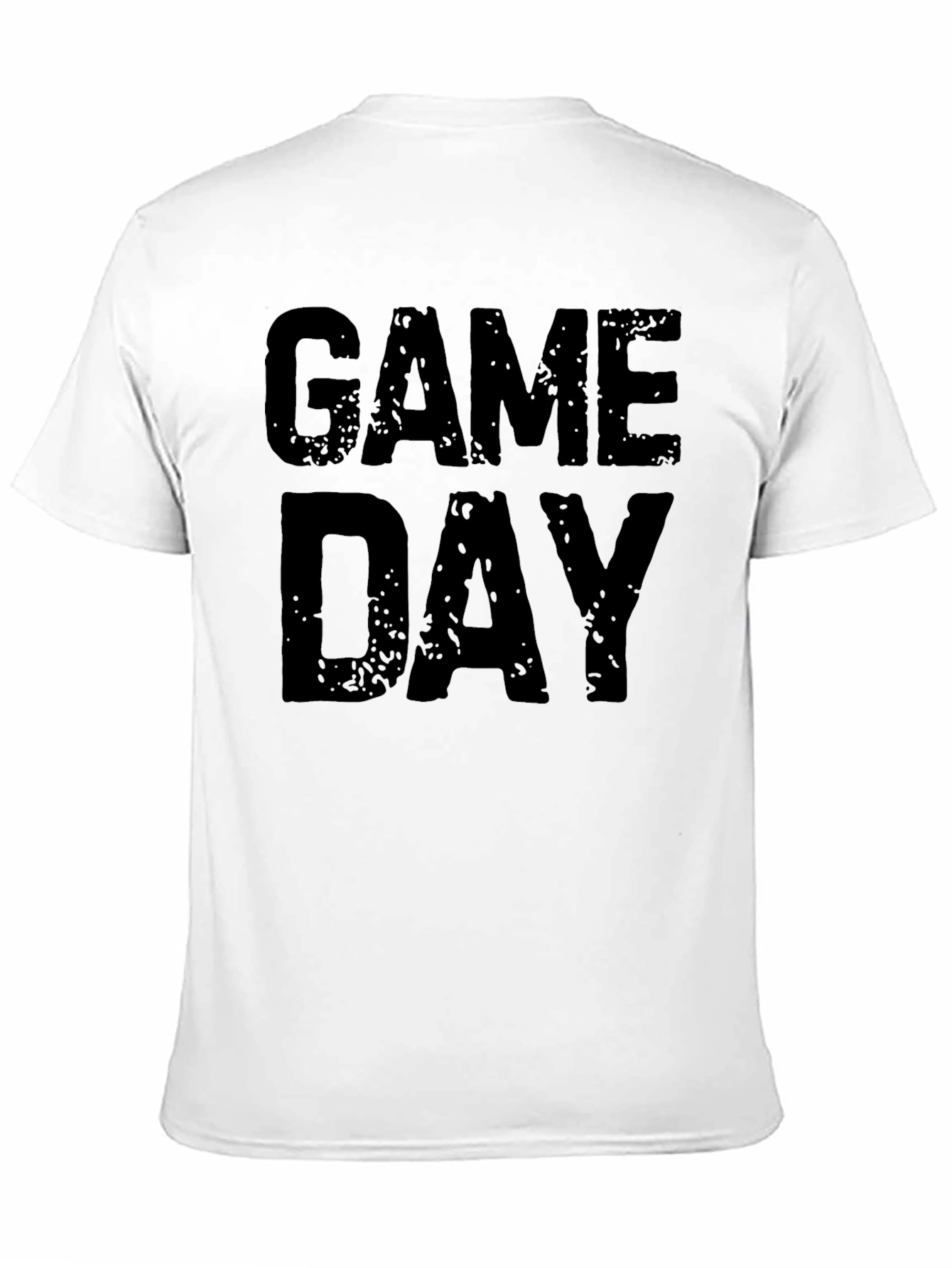 Game Day T-Shirt - Black Graphic Tee