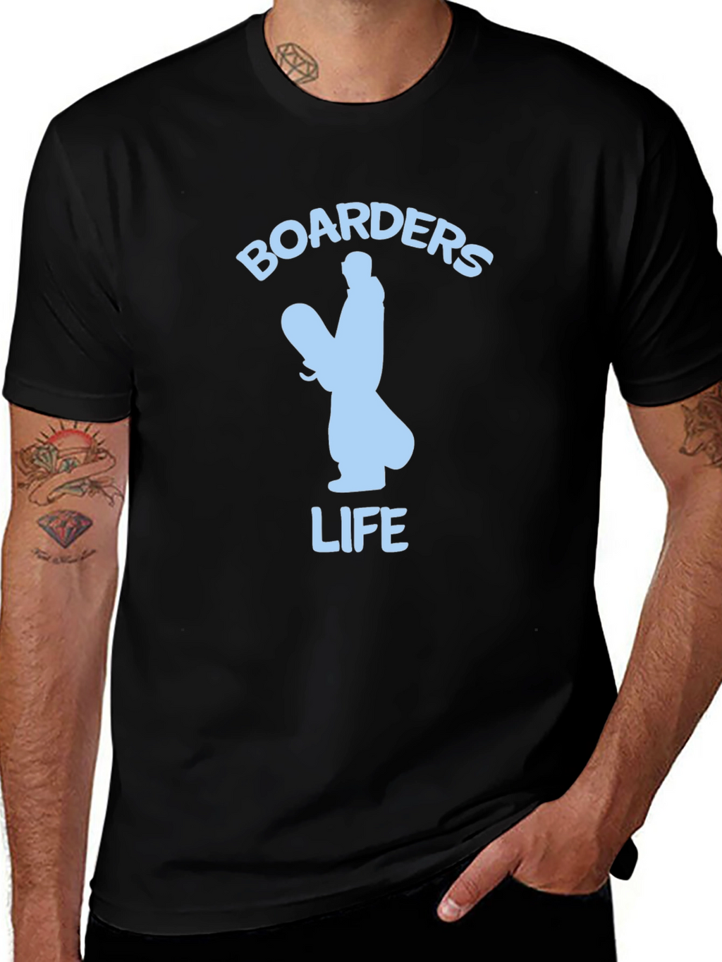 Boarders Life Graphic Tee - Snowboarder Apparel