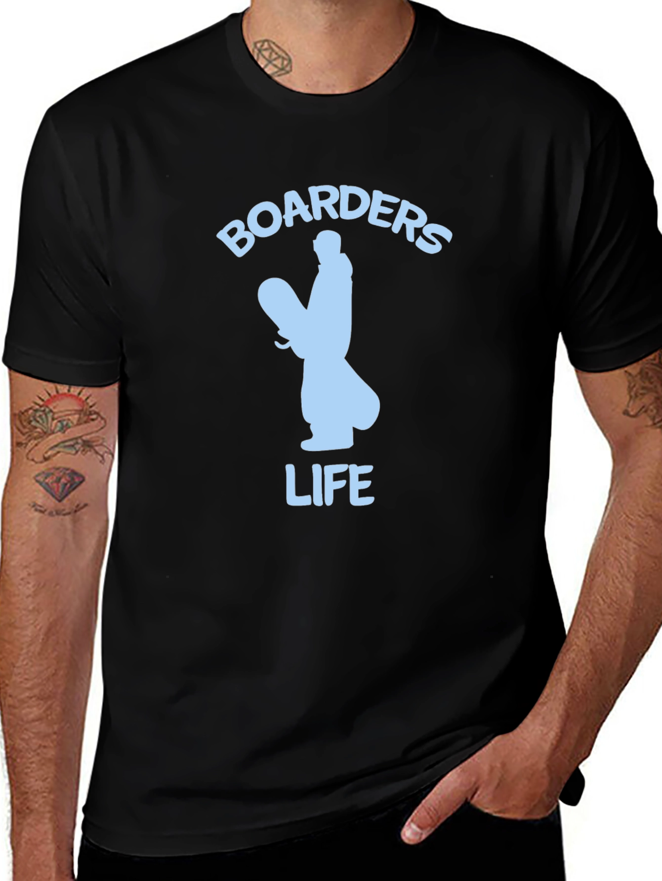 Boarders Life Graphic Tee - Snowboarder Apparel