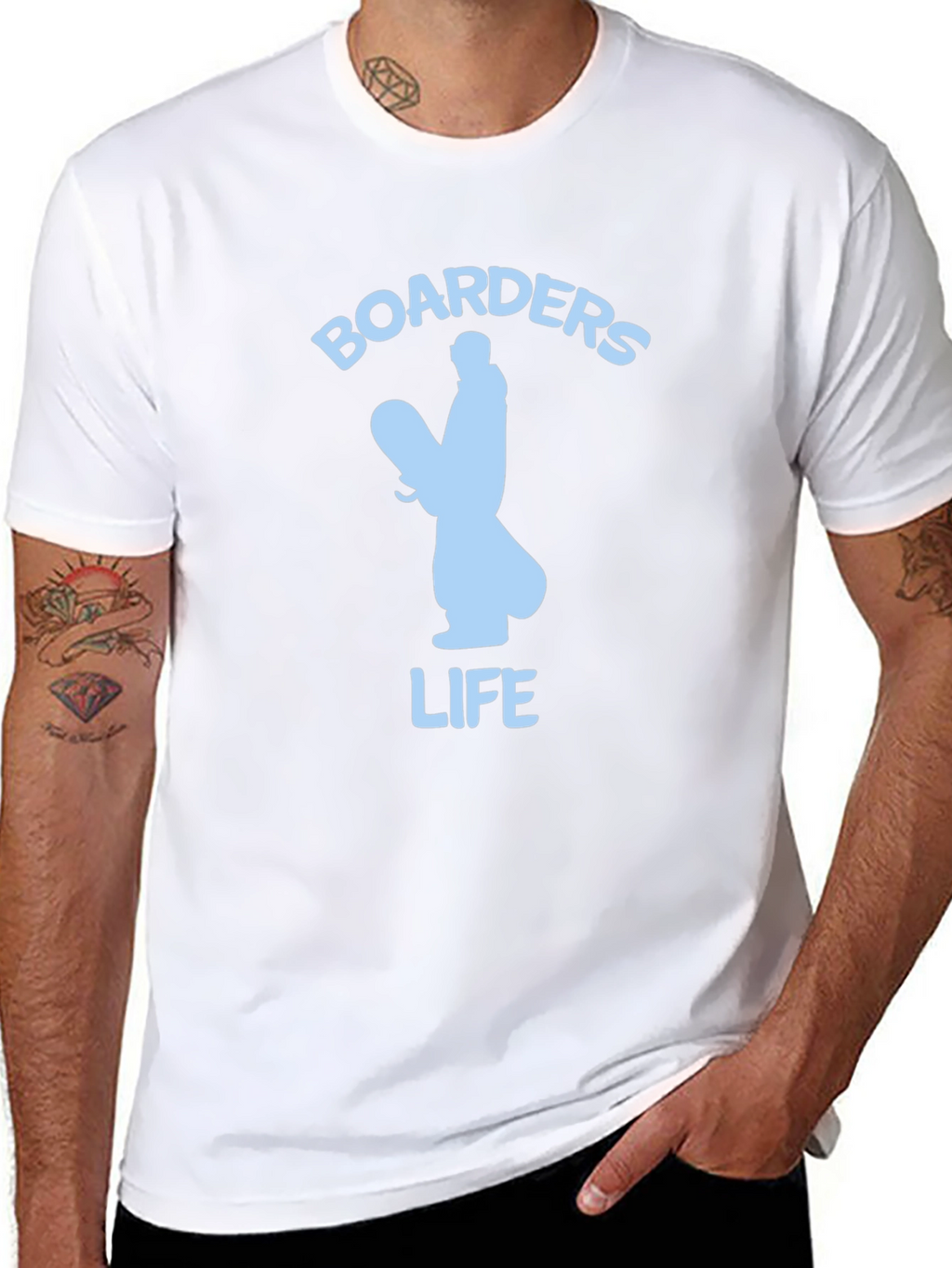 Boarders Life Graphic Tee - Snowboarder Apparel