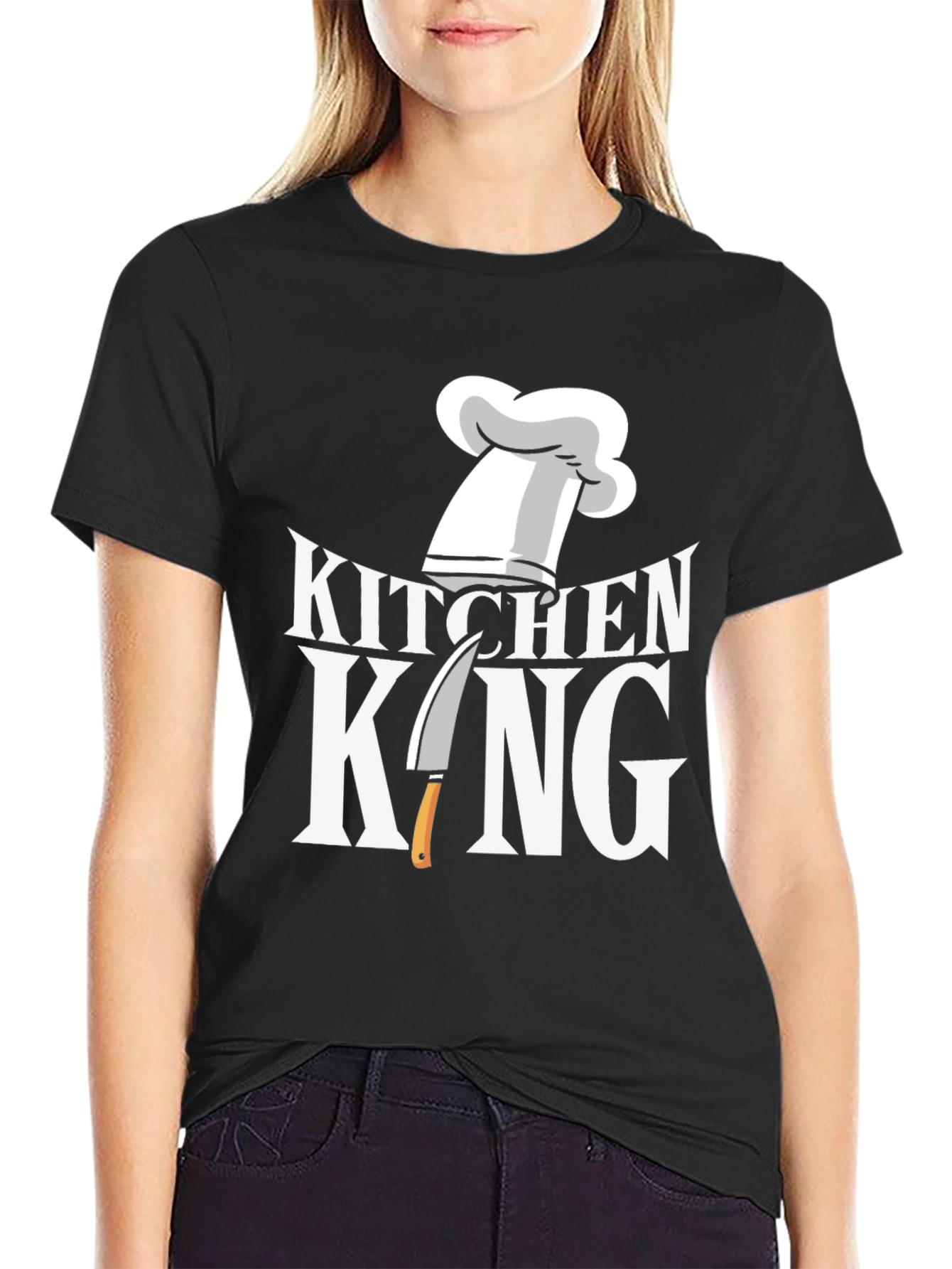 Kitchen King Graphic T-Shirt - Chefs Pride