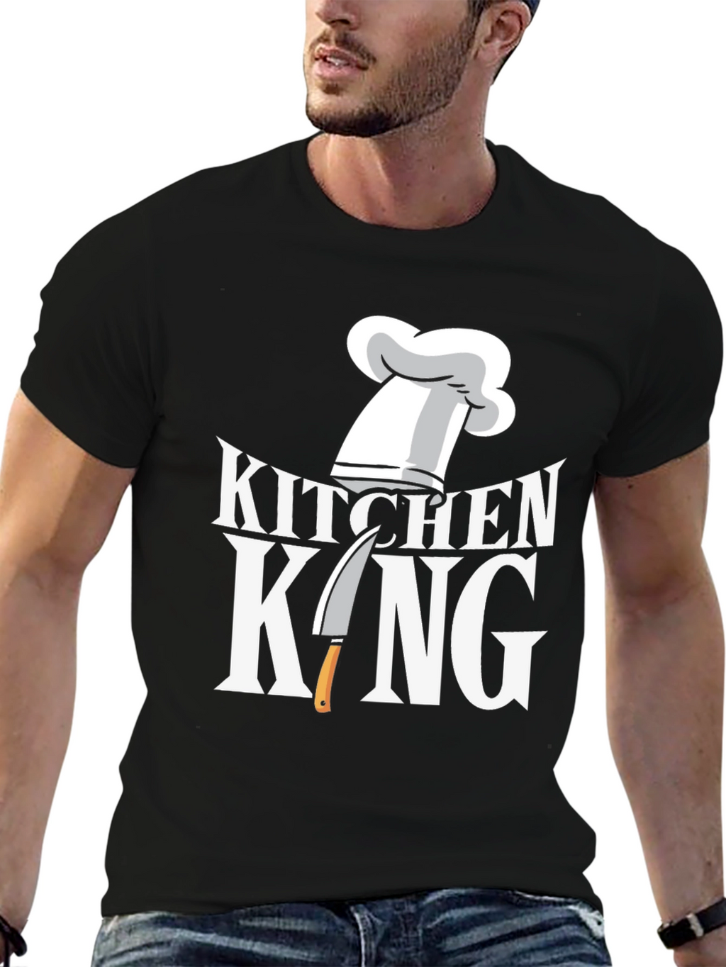 Kitchen King Graphic T-Shirt - Chefs Pride