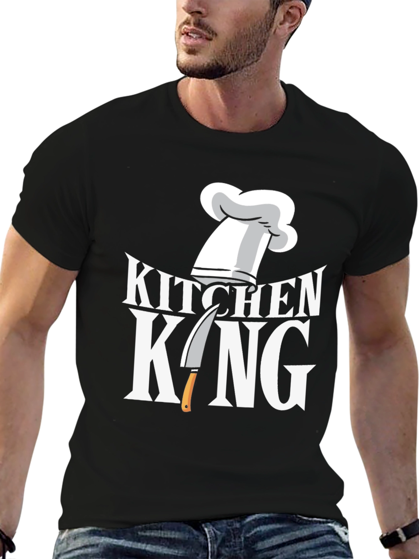 Kitchen King Graphic T-Shirt - Chefs Pride