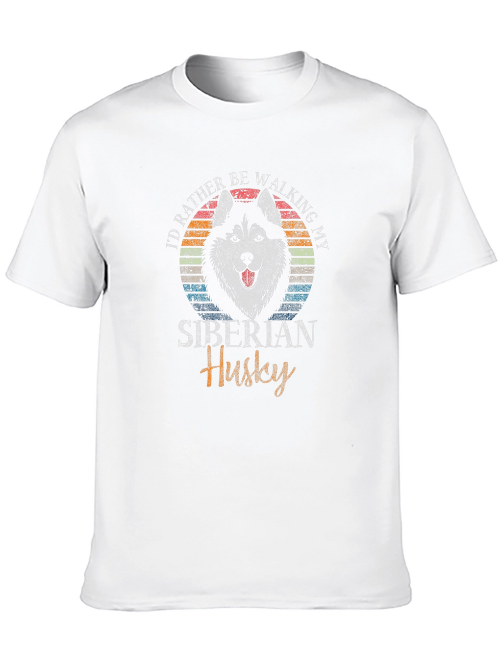 Siberian Husky T-Shirt Dog Lover Tee