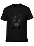 Weight Lifting Addict Black Graphic T-Shirt