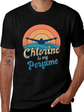 Chlorine is My Perfume Swimmer T-Shirt