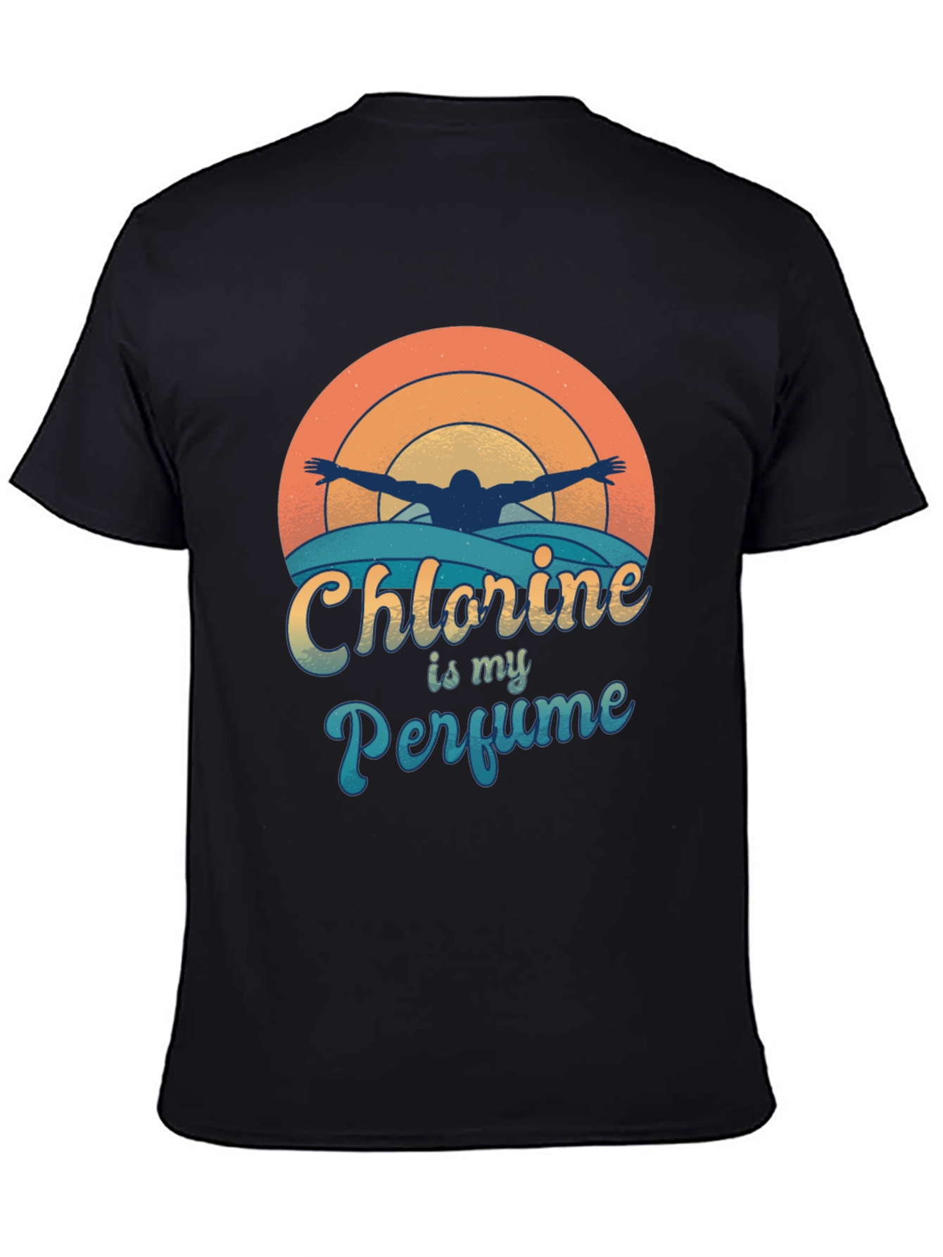 Chlorine is My Perfume Swimmer T-Shirt