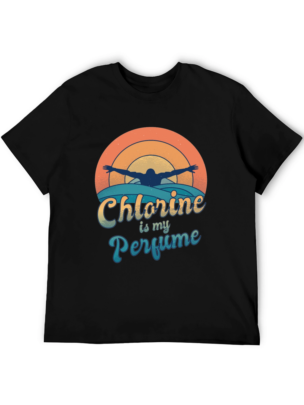 Chlorine is My Perfume Swimmer T-Shirt