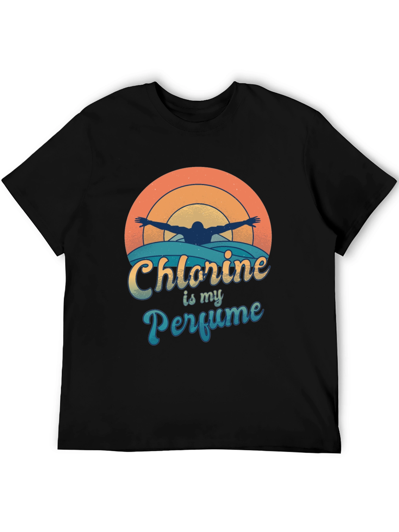 Chlorine is My Perfume Swimmer T-Shirt