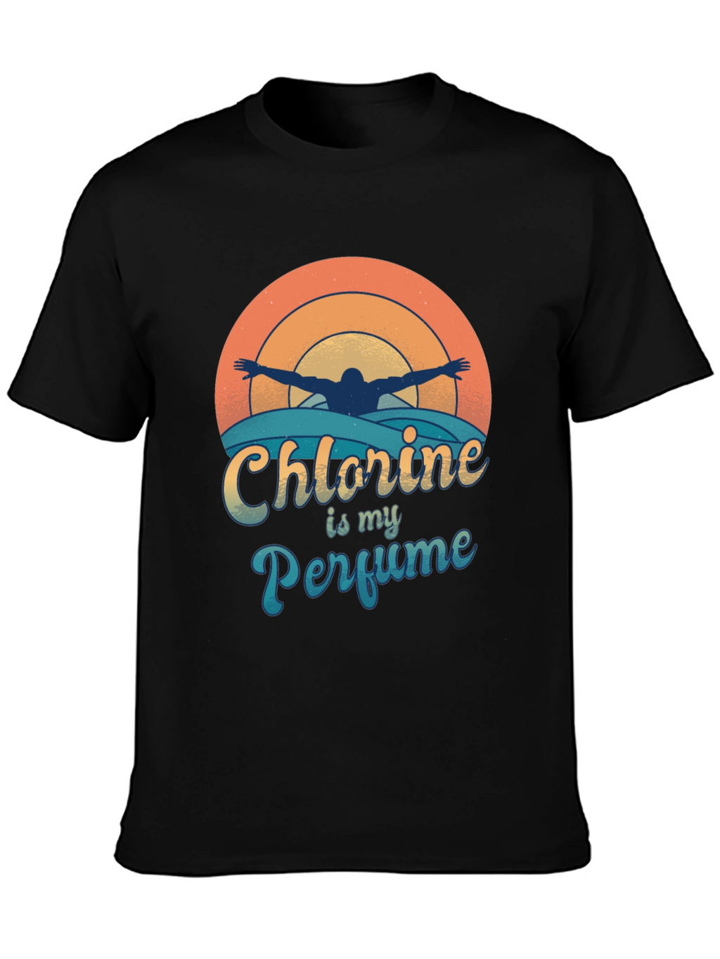 Chlorine is My Perfume Swimmer T-Shirt