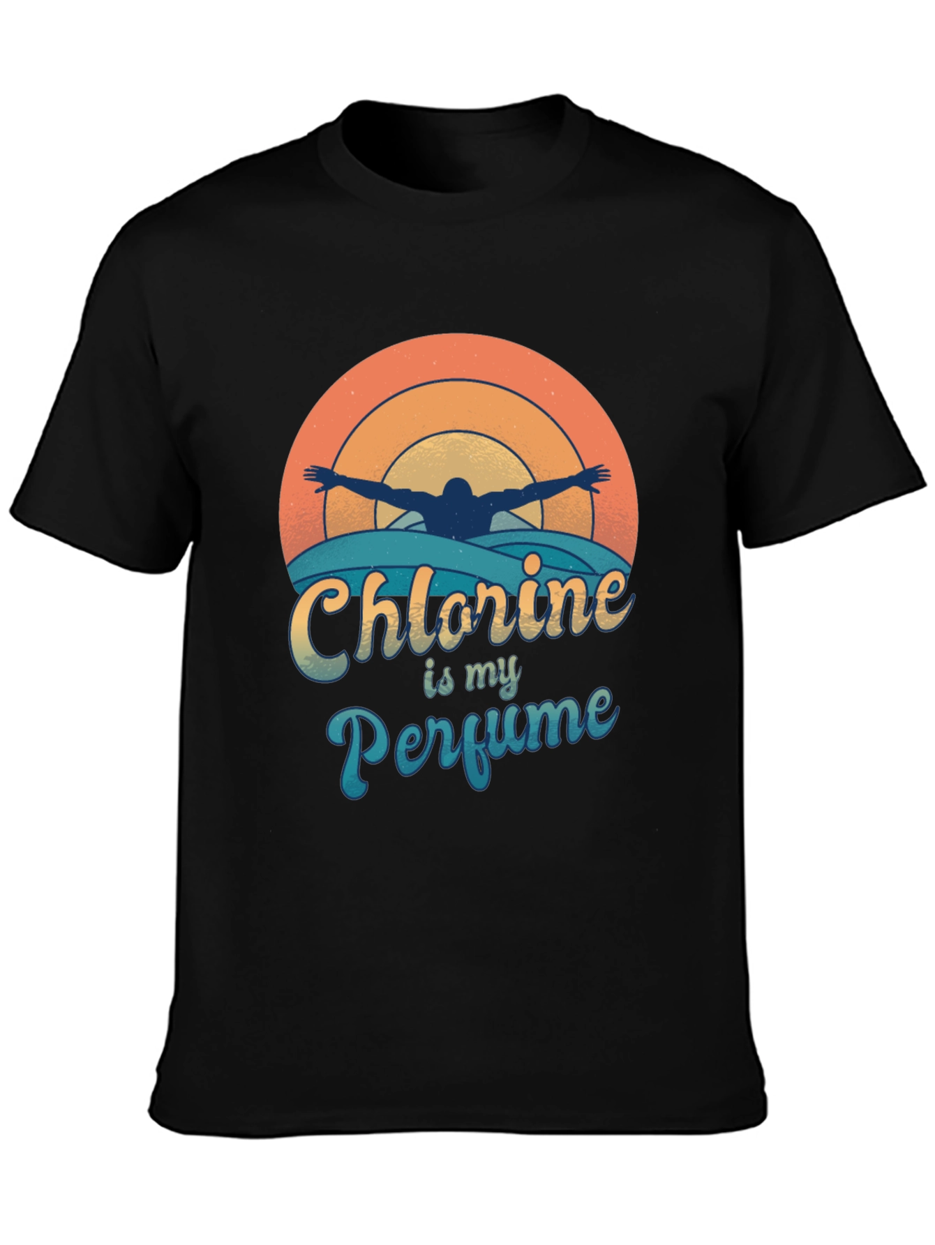 Chlorine is My Perfume Swimmer T-Shirt