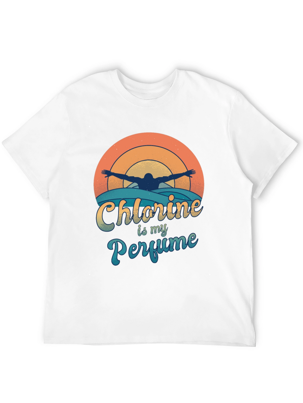 Chlorine is My Perfume Swimmer T-Shirt