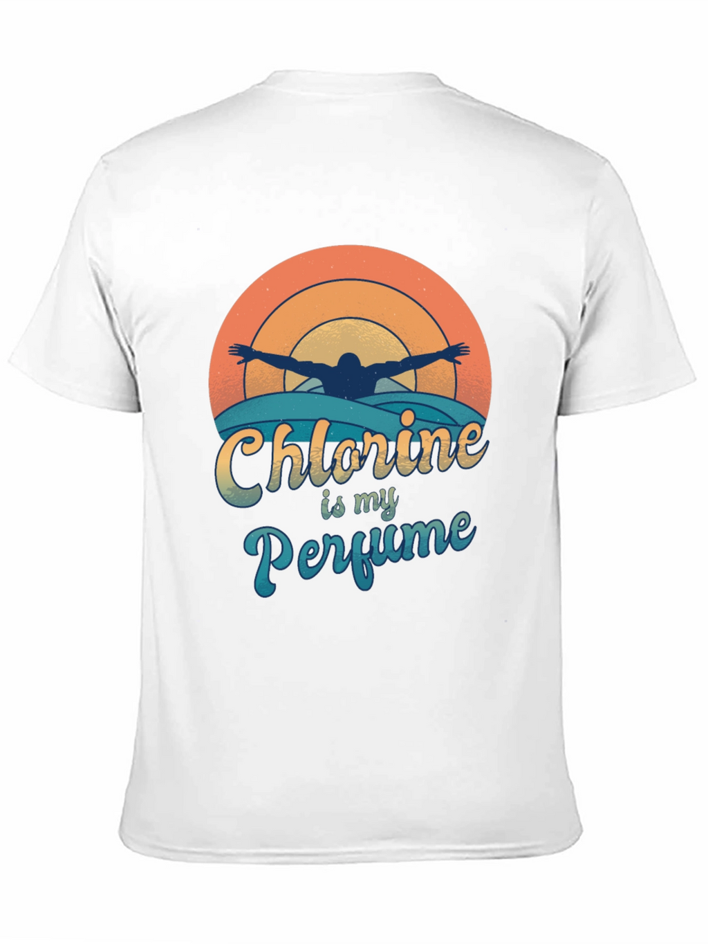 Chlorine is My Perfume Swimmer T-Shirt