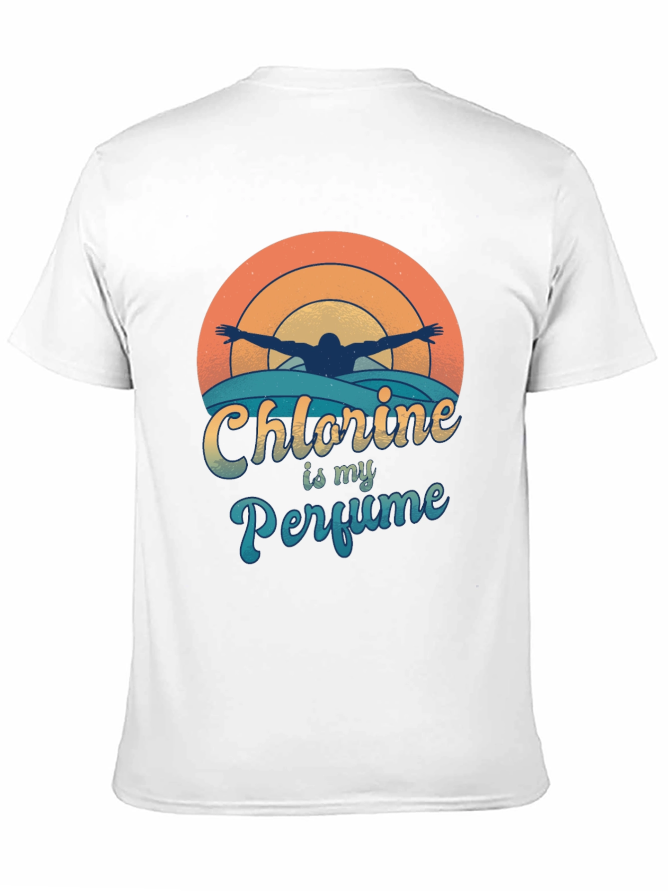 Chlorine is My Perfume Swimmer T-Shirt