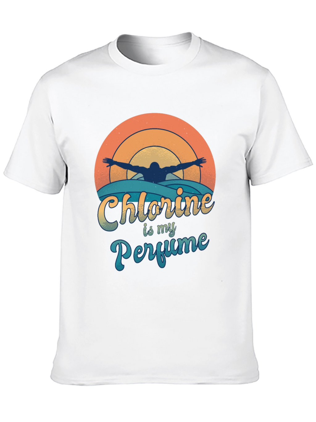 Chlorine is My Perfume Swimmer T-Shirt