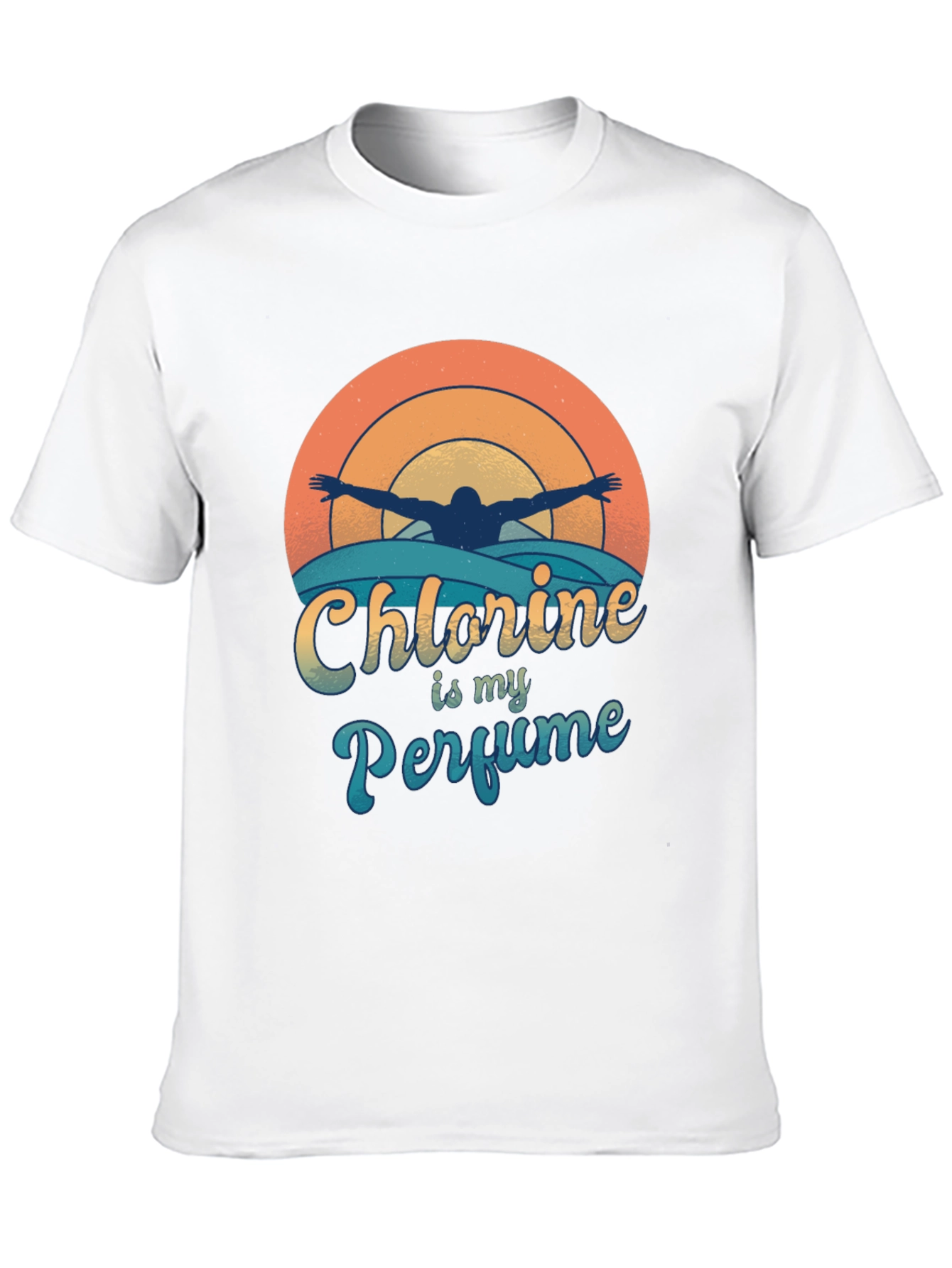 Chlorine is My Perfume Swimmer T-Shirt
