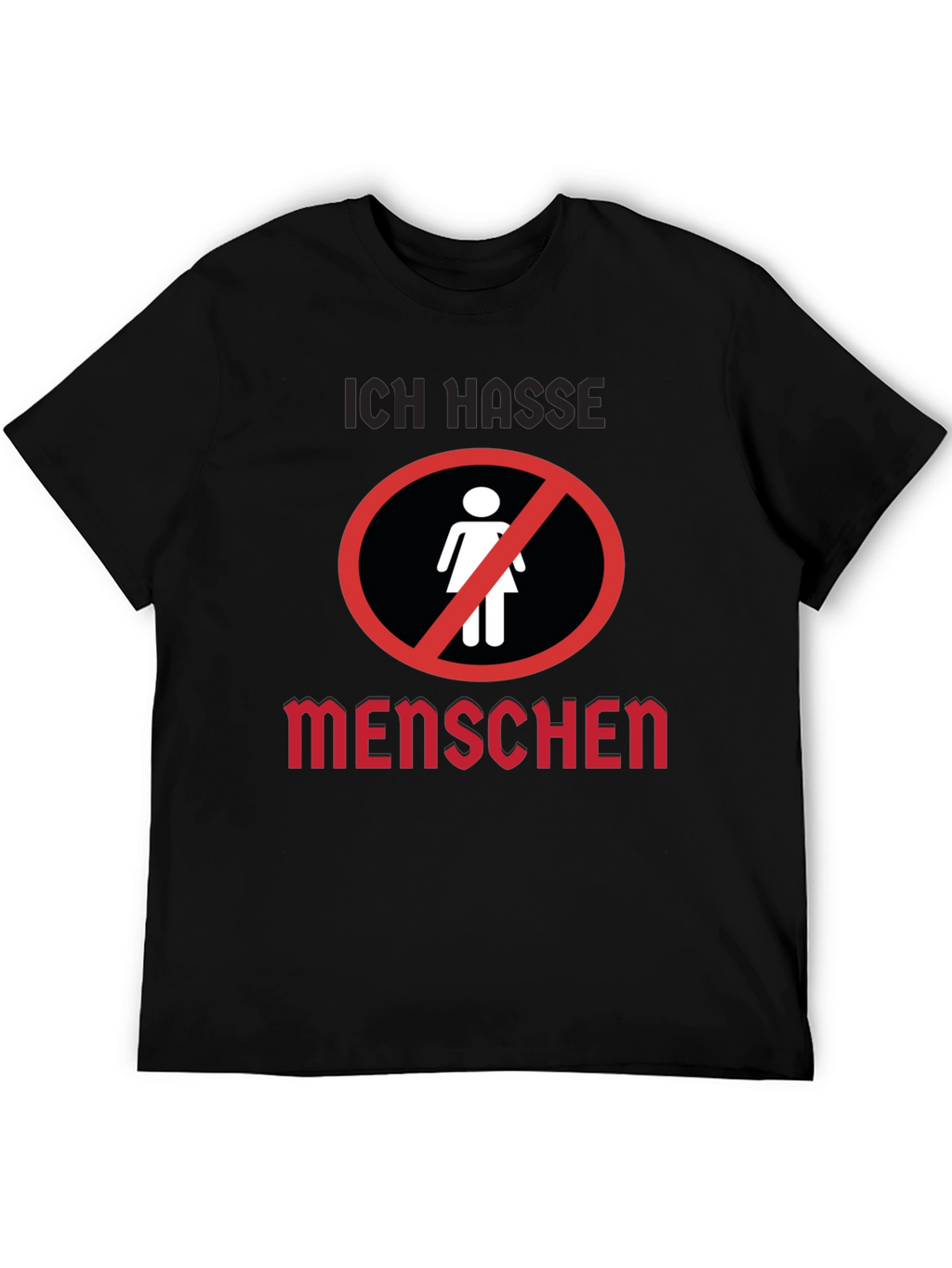 Ich Hasse Menschen T-Shirt