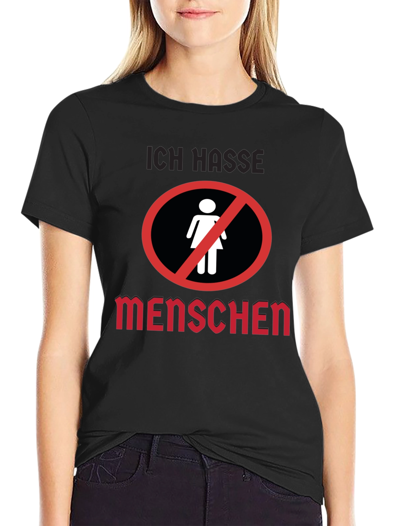 Ich Hasse Menschen T-Shirt