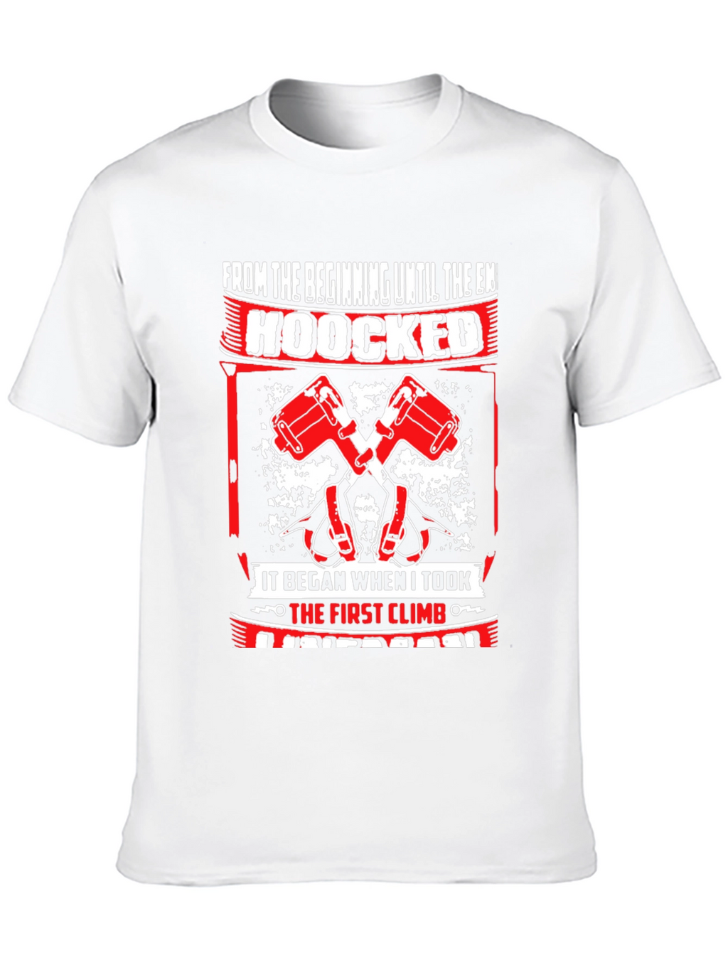 Hooked On Climbing Graphic T-Shirt