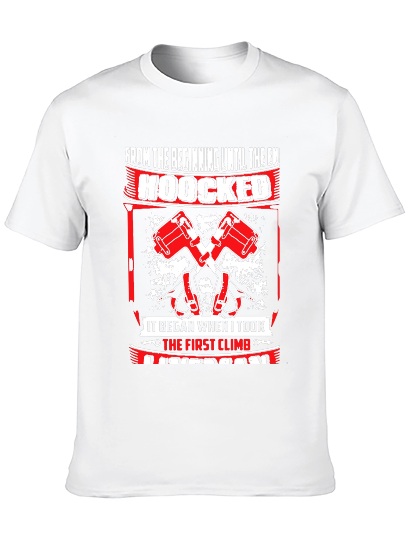 Hooked On Climbing Graphic T-Shirt