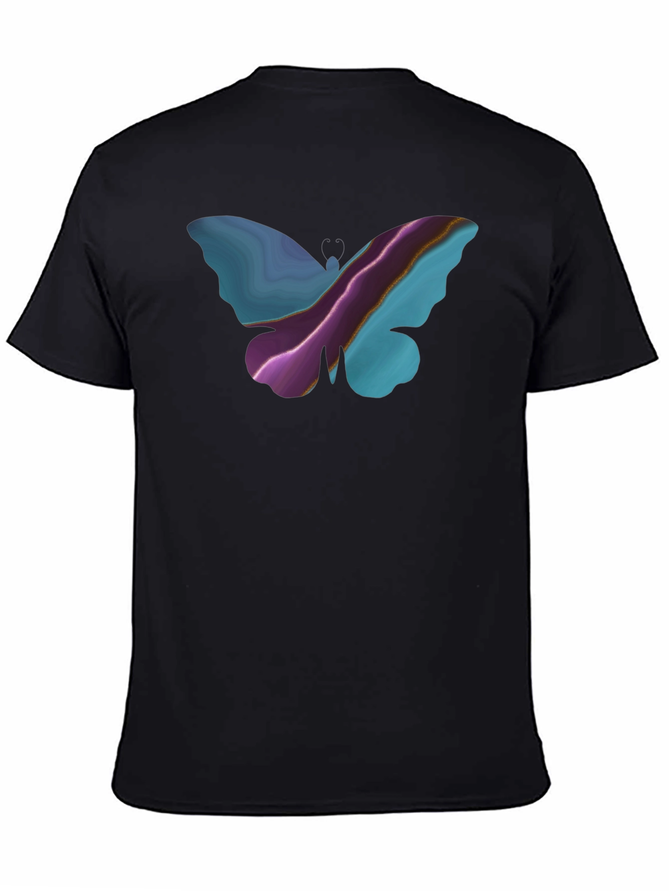 Butterfly Graphic Tee - Unique Artistic Design